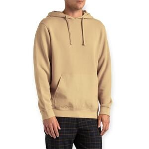 Banks Journal | S | Men's 100% Organic Cotton Primary Hoodie Sweatshirt in Dijon